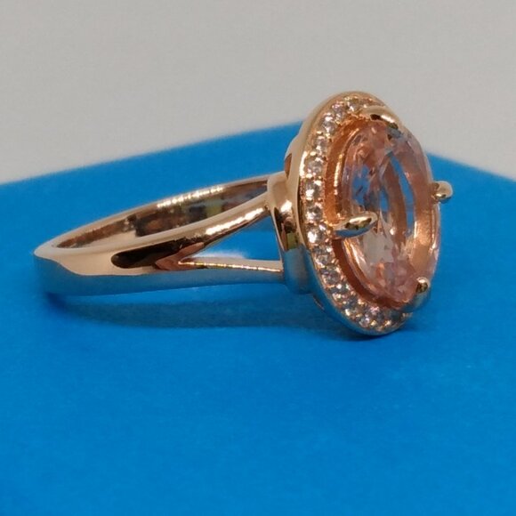 Beautiful Morganite ring! - Picture 2 of 7